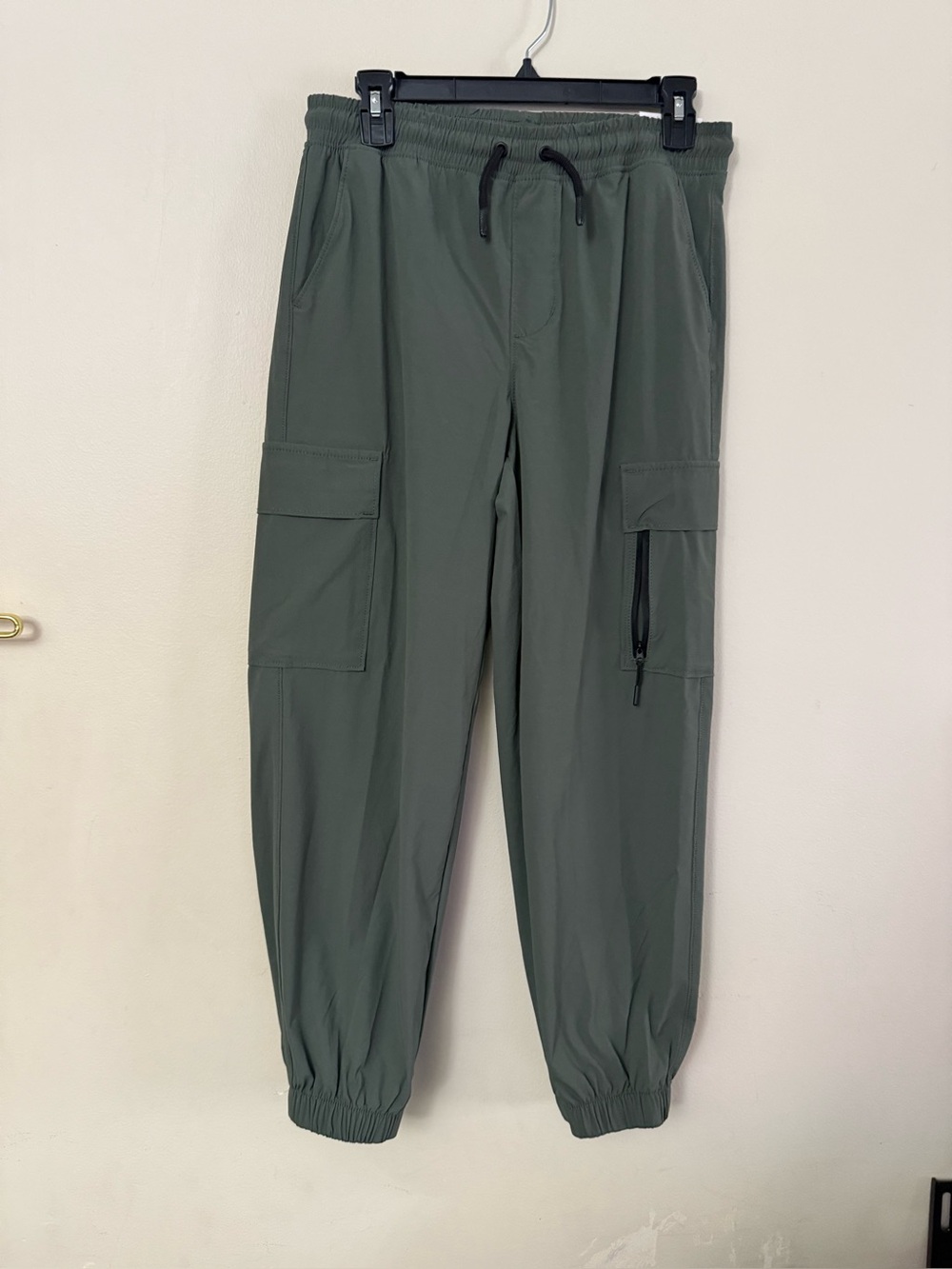 Sonoma Olive Green Cargo Joggers for Kids